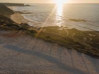 Portugal's Coastal Landscape: Clear Skies and Sunshine