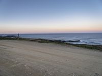 Dawn on a Coastal Landscape in Portugal