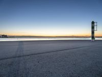 Coastal Landscape at Dawn in Lisbon, Portugal