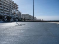 Portugal's Coastal Line: Clear Sky, Beach, and Basketball