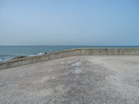 Portugal Coastal Line in Porto under a Clear Sky