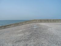 Portugal Coastal Line in Porto under a Clear Sky