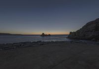 Coastal Landscape at Dawn in Portugal