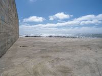 Portugal Day: Beach and Ocean with Clouds