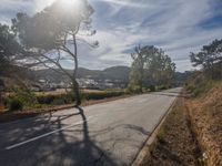 Portugal's Aerial Views: Asphalt Roads Under Clear Skies