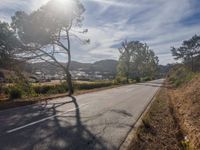 Portugal's Aerial Views: Asphalt Roads Under Clear Skies