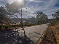 Portugal's Aerial Views: Asphalt Roads Under Clear Skies