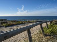 Portugal Landscape: Sand Road in a Natural Environment