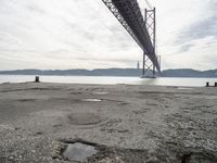 Portugal's Lisbon: Coastal Bridge Over Water