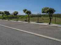 Portugal Parking Lot Under Clear Sky