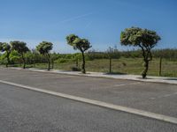 Portugal Parking Lot Under Clear Sky