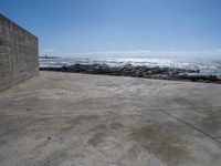 Portugal's Porto Coastal Concrete Wall