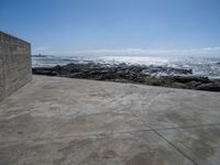 Portugal's Porto Coastal Concrete Wall