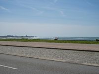 Portugal's Porto: Coastal Road Under Clear Skies