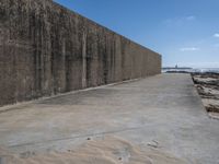 Portugal Porto Coastal Wall: Beach View