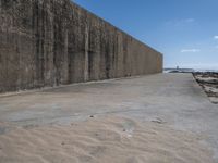 Portugal Porto Coastal Wall: Beach View