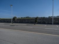 Portugal's Porto: Daytime Parking Lot View