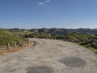 Portugal Road: Skyline Views of Mountains and Nature