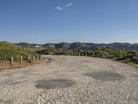 Portugal Road: Skyline Views of Mountains and Nature