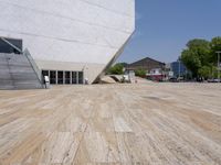 Portugal Urban Structure with Concrete and Wood 001