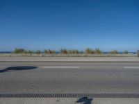 Portugal's Coastal Road in Porto Under a Clear Sky