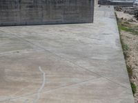 Portugal's Elevated Concrete Walls Along the Beach