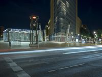 Potsdamer Platz at Night in Berlin
