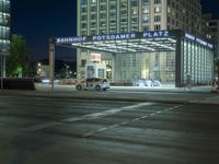Potsdamer Platz at Night in Berlin