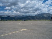 Pyrenees Asphalt Road with Mountain Views in Spain