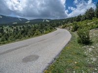 Road through the Pyrenees: A Serene Path in Rural Spain