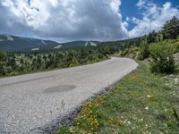 Road through the Pyrenees: A Serene Path in Rural Spain