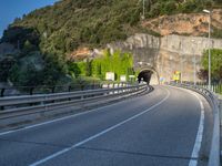 Road in the Pyrenees, Spain: A Scenic View