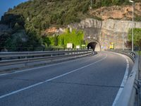 Road in the Pyrenees, Spain: A Scenic View