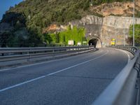 Road in the Pyrenees, Spain: A Scenic View