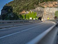 Road in the Pyrenees, Spain: A Scenic View