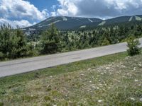 Pyrenees Rural Road in Spain