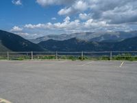 Pyrenees, Spain: Open Space Parking Lot