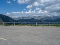 Pyrenees, Spain: Open Space Parking Lot