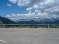 Pyrenees, Spain: Open Space Parking Lot