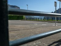 Pyrenees Spain: Open Space Parking Lot Landscape