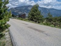 Pyrenees, Spain: Road Through a Lush Green Landscape