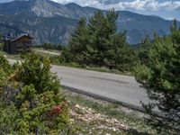 Pyrenees, Spain: Winding Road Through a Serene Landscape