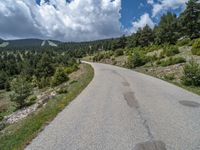 Pyrenees of Spain: Winding Road Through Mountain Scenery