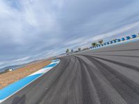 Race Circuit: Asphalt, Curves, and a Sunny Day