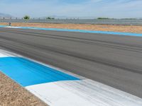 Race Track on Asphalt in the USA