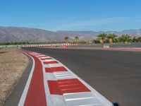 Race Track: Clouds on a Sunny Day