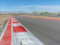 Race Track: Clouds on a Sunny Day