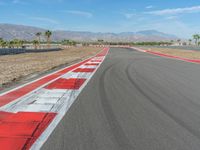 Race Track: Clouds on a Sunny Day