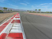 Race Track: Clouds on a Sunny Day