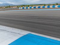 Race Track on a Cloudy Day